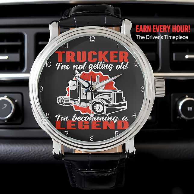 Trucker Grandfather: Grandchildren's Best Legend Watch (Creator Uploaded)