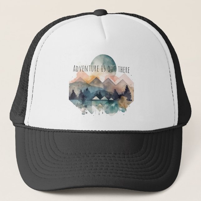 Trucker hat Adventure is out there (Front)