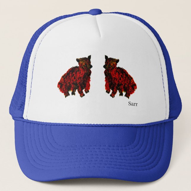 Trucker Hat : Baby Bear Cub's Yearling (Front)