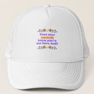 Trucker hat Baseball hat hockey does coach know