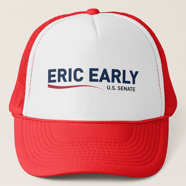 Trucker Hat Eric Early for U.S. Senate (Front)