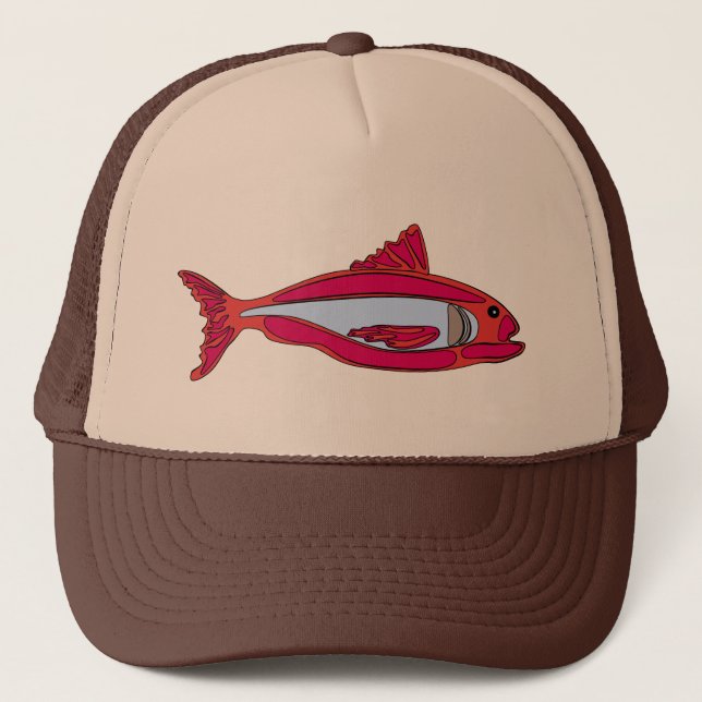 Trucker Hat fish (Front)