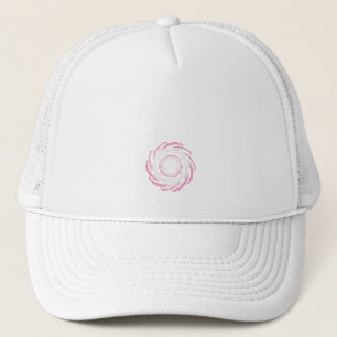 Trucker Hat flower design