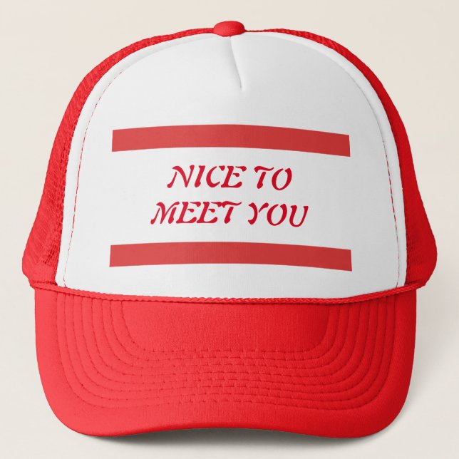 Trucker Hat for nature lover (Front)