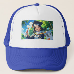 Trucker Hat- Graduation Funny Quote. Hat