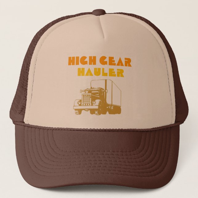 trucker hat high gear haulier (Front)