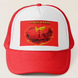 Trucker Hat i love paris