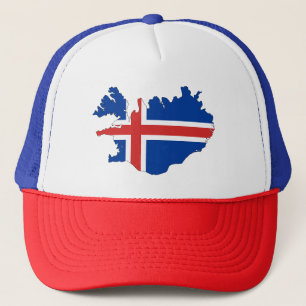 Trucker Hat/Iceland Europe Flag Hat