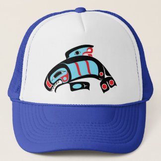 Trucker Hat - Orca Native American Indian Style