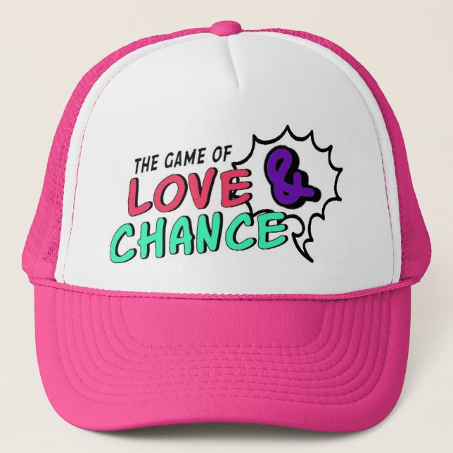 Trucker Hat (Pink) (Front)