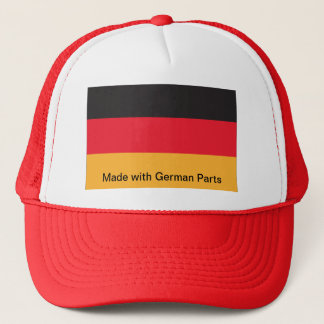Trucker Hat Proud to be Made with German Parts