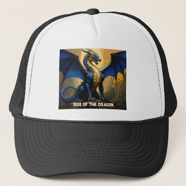 Trucker Hat Rise of The Dragon (Front)