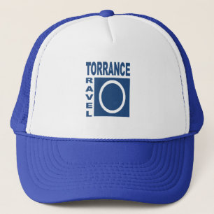 Trucker hat royal blue TRAVEL TORRENCE