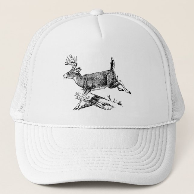 Trucker Hat/Running Buck Hat (Front)
