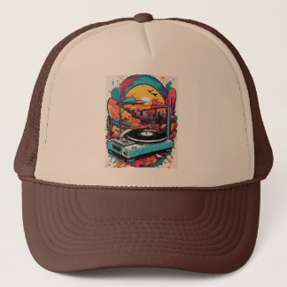 Trucker Hat "Stylish dj theme Hat - Comforta