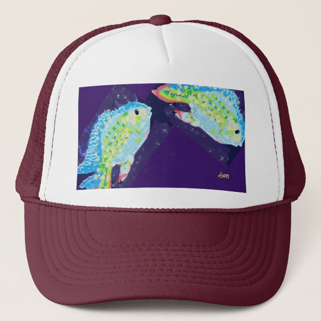 Trucker Hat : Swimimgly (Front)