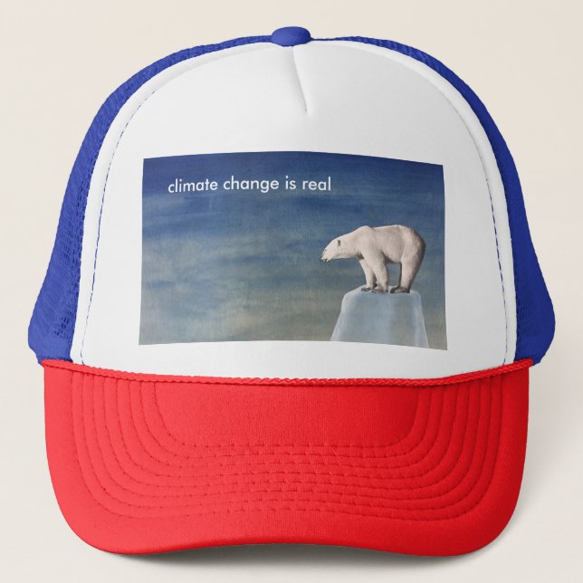 Trucker Hat to Combat Climate Change (Front)