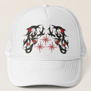 Trucker Hat, Trucker Hat tribal & stars tribal