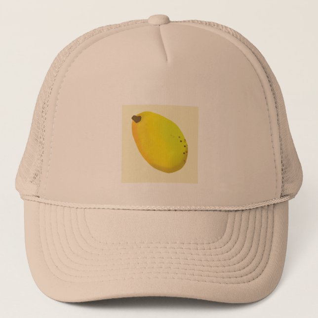 Trucker Hat with Mango (Front)