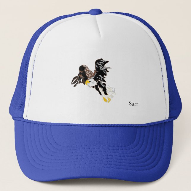 Trucker Hat's : Bald Eagle Hat (Front)