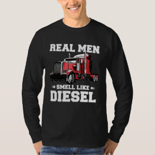 Trucker Men Husband Semi Trailer Truck Driver 6 T-Shirt