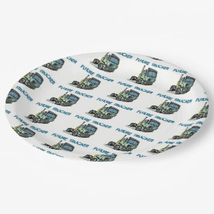 Trucker Paper Plate