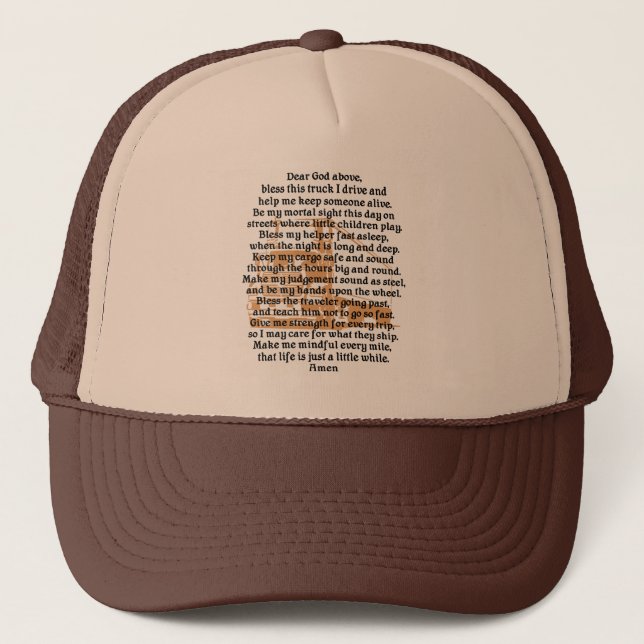 Trucker Prayer Hat (Front)