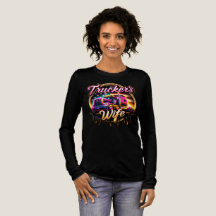 Trucker’s Wife – Neon Sunset Edition Tri-Blend Shirt