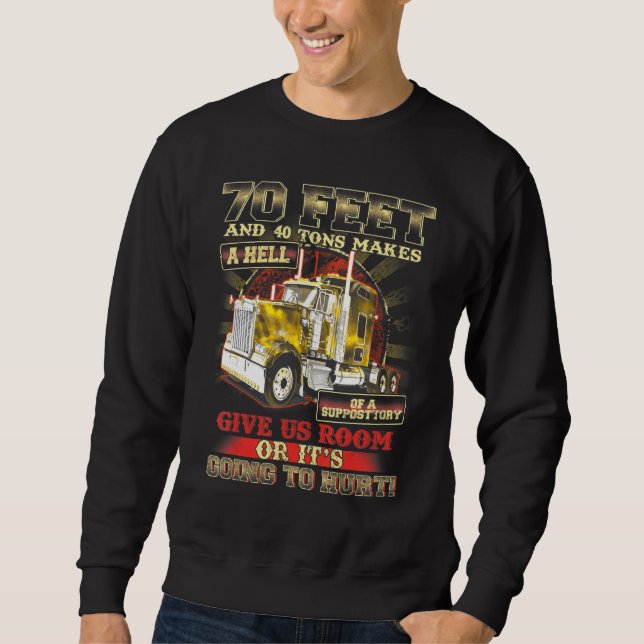 Trucker Sweatshirt (Front)