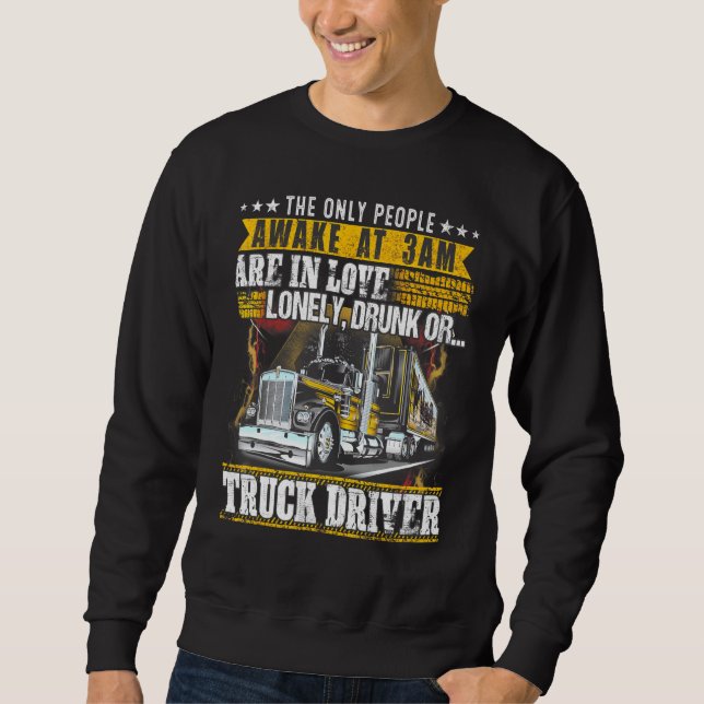 Trucker Sweatshirt (Front)
