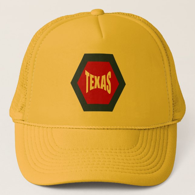 TRUCKER TEXAS SPORT CASQUETTE HAT (Front)
