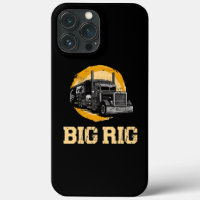 Trucker Truck Driver Vintage Big Rig