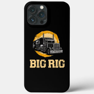 Trucker Truck Driver Vintage Big Rig  iPhone 13 Pro Max Case