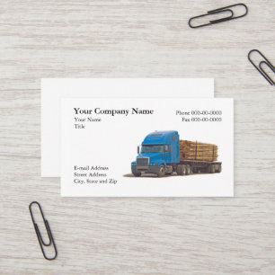 Trucker Trucking Business Card
