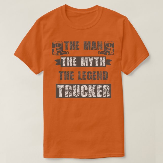 Truckers 1 T-Shirt (Design Front)