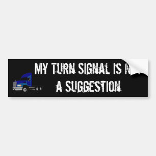 Truckers Bumper Sticker