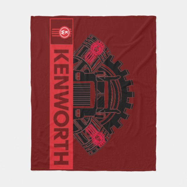 Trucker's cover fleece blanket (Front)