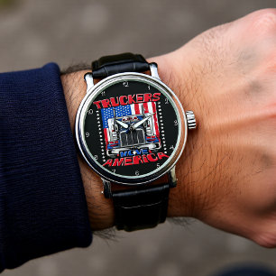 Truckers Move America: Stars and Stripes Watch