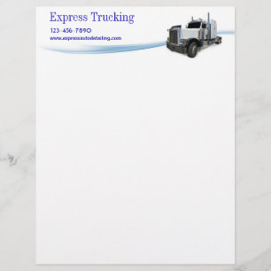 Trucking Company Customised Letterhead
