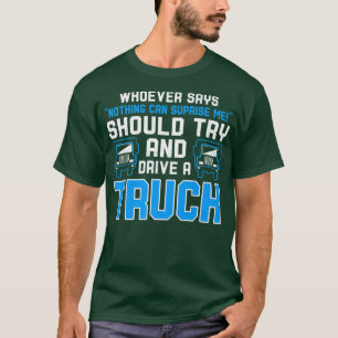 Trucking Country Trucker Diesel Freight Truck Driv T-Shirt