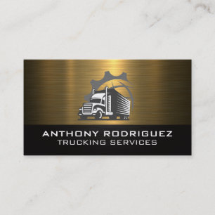 Trucking Industry Transport Freight Business Card