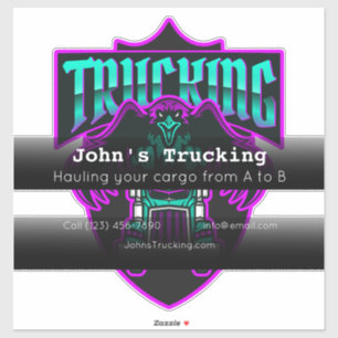 Trucking Transportation company adverting business