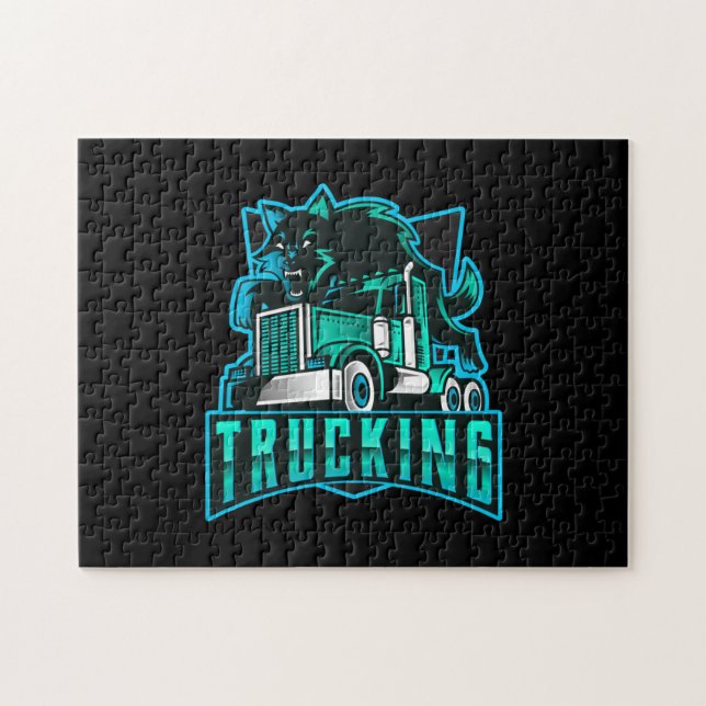 Trucking Transportation jigsaw puzzle (Horizontal)