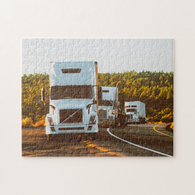 Trucking Transportation jigsaw puzzle (Horizontal)