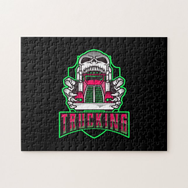 Trucking Transportation jigsaw puzzle (Horizontal)