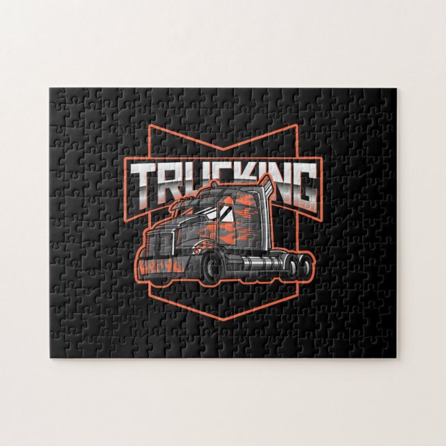 Trucking Transportation jigsaw puzzle (Horizontal)