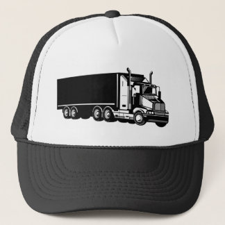 trucking truck driver business card trucker hat