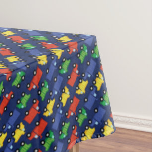 Trucks Baby Shower Tablecloth