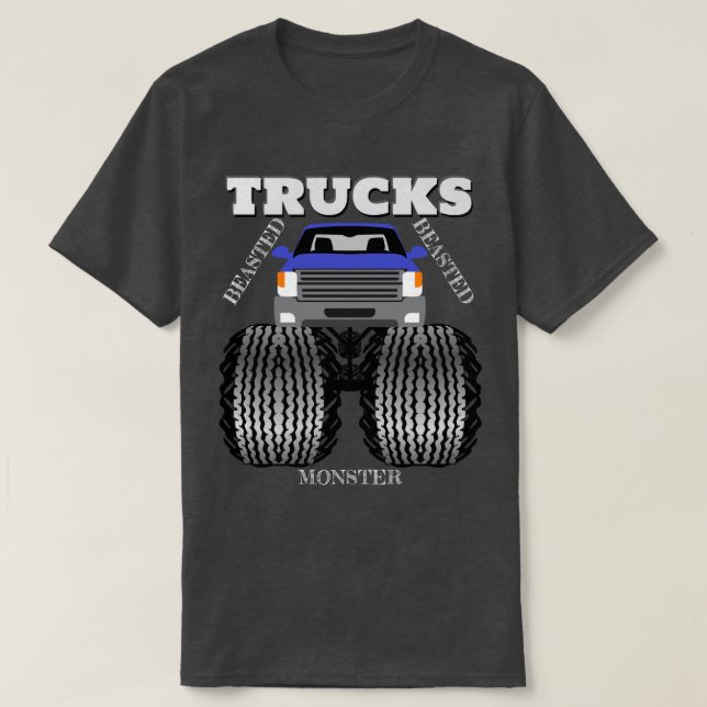 Trucks Beasted Monster T-Shirt (Design Front)