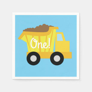 Trucks Birthday Party Napkin
